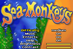 Amazing Virtual Sea-Monkeys screenshot 4 for GameBoy Advance